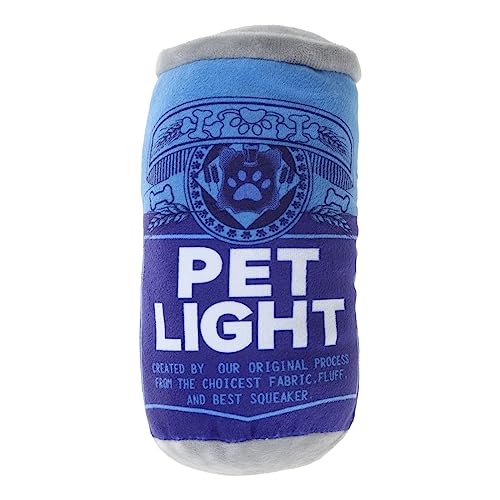 Quietschendes Hundespielzeug aus weichem Plüsch, zum Kauen in Soda-Dosenform, mit Quietscher für kleine Hunde Quietschendes Hundespielzeug aus weichem Plüsch, zum Kauen in Soda-Dosenform, mit Quietscher für kleine Hunde von BOGEEL