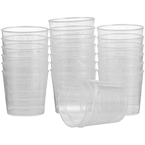 20 kleine Gecko-Futter- und Wasserbecher, transparente Futternäpfe, Kunststoff-Futternapf, Gecko-Futterspender, Wasserbehälter, für Gecko, Eidechse und andere kleine Haustiere, 20 ml 20 kleine Gecko-Futter- und Wasserbecher, transparente Futternäpfe, Kunststoff-Futternapf, Gecko-Futterspender, Wasserbehälter, für Gecko, Eidechse und andere kleine Haustiere, 20 ml von BOLYUM
