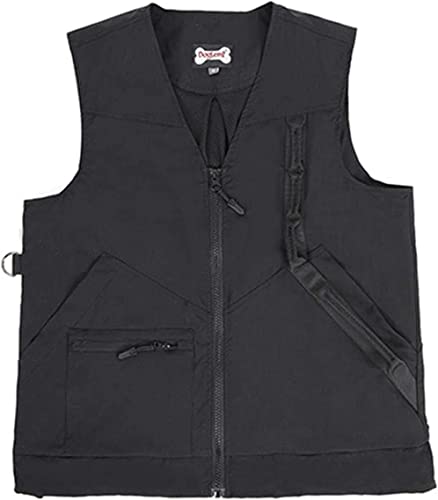 BOMBKI Hundehandler Trainingsweste, Haustier Trainer Weste Hundetrainer Schutztuch mit Multi Taschen, Haustier Trainer Jacke für Männer/Frauen (M) von BOMBKI
