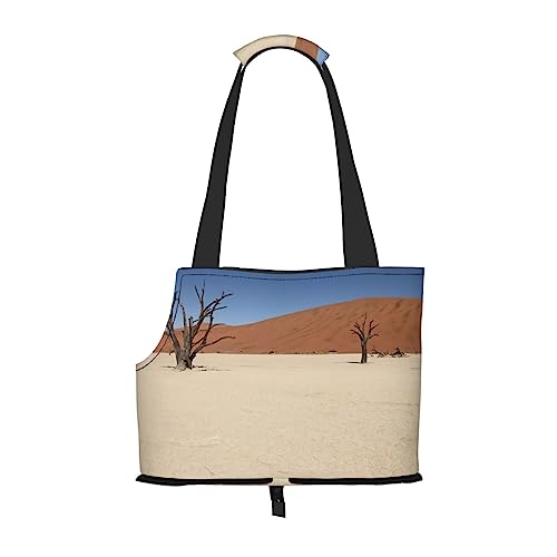 Desert Plant Pet Carrier Animal Portable Tote Bag Casual Dog Cat Shoulder Bag von BONDIJ