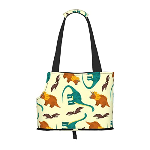 Niedliche Dinosaurier-Haustier-Tragetasche, Tier-Tragetasche, lässige Schultertasche für kleine bis mittelgroße Katzen und kleine Hunde Niedliche Dinosaurier-Haustier-Tragetasche, Tier-Tragetasche, lässige Schultertasche für kleine bis mittelgroße Katzen und kleine Hunde von BONDIJ