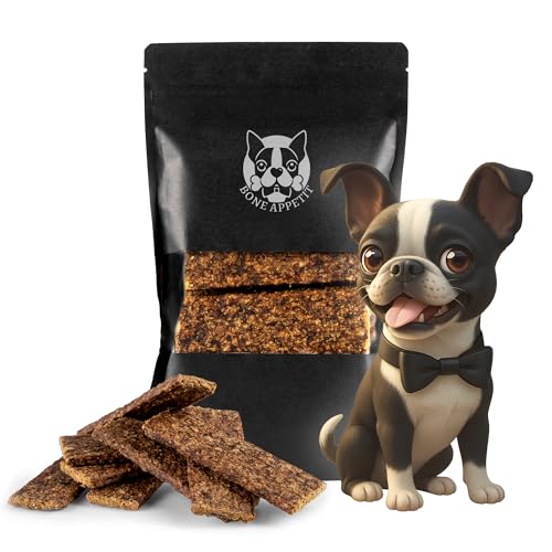 BONE APPETIT Wildschwein Streifen für Hunde – 300g | Trainingssnack, Hundeleckerli, Hundesnack, Fettarm & Getreidefrei, 100% Natürliches Wild von BONE APPETIT