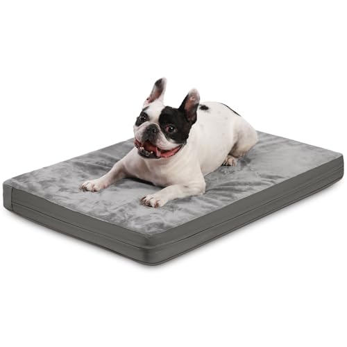 BOODPET Orthopädische Hundebett-Matte, 4-Jahreszeiten, doppelseitig, kühlendes PVC und Winter-Plüsch, wasserdicht, kratzfest und maschinenwaschbar, von Tierärzten empfohlen für Arthritis (73 x 45 x 7 BOODPET Orthopädische Hundebett-Matte, 4-Jahreszeiten, doppelseitig, kühlendes PVC und Winter-Plüsch, wasserdicht, kratzfest und maschinenwaschbar, von Tierärzten empfohlen für Arthritis (73 x 45 x 7 von BOODPET