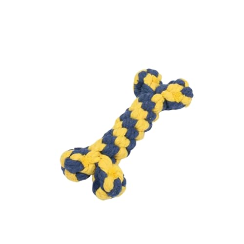 BOQUN Hundespielzeug Haustierhundspielzeug Spielzeug Knochen Baumwollseil Geflochten-5 von BOQUN
