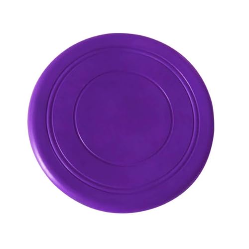 BOQUN Hundespielzeug Hund Flying Disc Frisbee Silikonspiel Spielzeug Für Kleine Mittelgroße Hundeaktivitätsspiele Hunde Intelligenz Fliegere Haustier Spielzeug-Lila von BOQUN