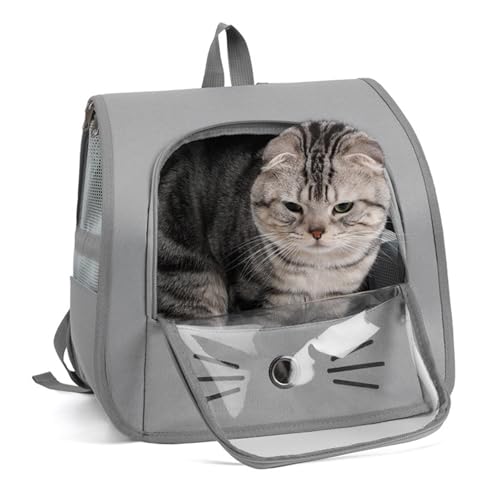 Haustier Rucksack für Kleine Hunde Katzen, Tragbare und Faltbare Katzenrucksack, Hunderucksack, Tragetasche für Katzen Hunde bis 10 kg, Atmungsaktive Katzentasche Hundetasche, für Reisen, Spaziergänge Haustier Rucksack für Kleine Hunde Katzen, Tragbare und Faltbare Katzenrucksack, Hunderucksack, Tragetasche für Katzen Hunde bis 10 kg, Atmungsaktive Katzentasche Hundetasche, für Reisen, Spaziergänge von BORDEAG