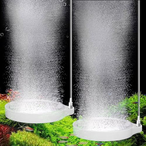 10cm Aquarium Luftstein Nano, Sauerstoffstein Nano Bubble Air Stone Dekor, Ausströmersteine Für Aquarien, Luftstein Aquarium, Aquarium Luftausströmer, Luftstein Für Luftpumpe Aquarium Kleiner Eimer von BORDEAG