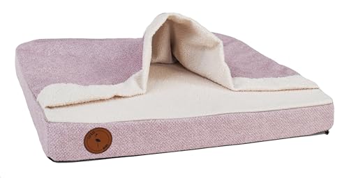 BORN2REST Hundebett Mittelgroße Hunde, Bettmatte Orthopädische Matratze für Hunde, Hundebett Flauschig Haustierbett mit Kapuze, Rutschfestes Waschbar, Reißverschluss Matten (Rosa, 100 x 80 x 10 cm) BORN2REST Hundebett Mittelgroße Hunde, Bettmatte Orthopädische Matratze für Hunde, Hundebett Flauschig Haustierbett mit Kapuze, Rutschfestes Waschbar, Reißverschluss Matten (Rosa, 100 x 80 x 10 cm) von BORN2REST