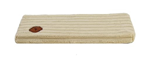 Prime Katzen Fensterliege Für Katzen, Fensterbank mit Einer Rutschfesten Rückseite, Katzenbett Fensterbank Europäischen Union hergestellt (Beige g. Streifen, 50 x 20 x 3 cm) von BORN2REST