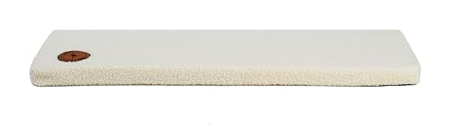 Prime Katzen Fensterliege Für Katzen, Fensterbank mit Einer Rutschfesten Rückseite, Katzenbett Fensterbank Europäischen Union hergestellt (Creme Boucle, 50 x 20 x 3 cm) von BORN2REST