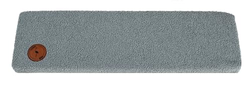 Prime Katzen Fensterliege Für Katzen, Fensterbank mit Einer Rutschfesten Rückseite, Katzenbett Fensterbank Europäischen Union hergestellt (Grau Boucle, 70 x 27 x 3 cm) von BORN2REST