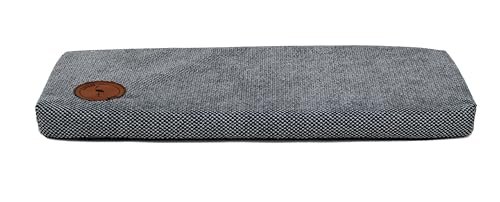 Prime Katzen Fensterliege Für Katzen, Fensterbank mit Einer Rutschfesten Rückseite, Katzenbett Fensterbank Europäischen Union hergestellt (Schwarz-grau, 50 x 20 x 3 cm) von BORN2REST