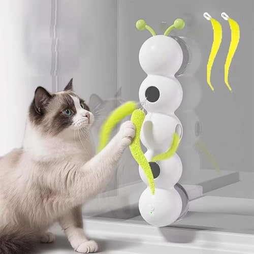 BOSENIYU Smart Motion Katzenspielzeug mit Wurm-Design für Indoor-Katzen Interaktives Katzenspielzeug für Jagd, Springen und Spielen BOSENIYU Smart Motion Katzenspielzeug mit Wurm-Design für Indoor-Katzen Interaktives Katzenspielzeug für Jagd, Springen und Spielen von BOSENIYU