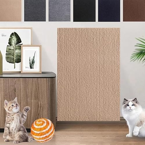 Zuschneidbarer Kratzbaum for Katzen, mit Teppich überzogen, Selbstklebende Kratzbaum-Regale, Ersatzteile, Matte, Katzenkratzer for Kratzbaum-Regal, Regale, Stufen, Couch, Möbel, DIY-Schutz (Color : B Zuschneidbarer Kratzbaum for Katzen, mit Teppich überzogen, Selbstklebende Kratzbaum-Regale, Ersatzteile, Matte, Katzenkratzer for Kratzbaum-Regal, Regale, Stufen, Couch, Möbel, DIY-Schutz (Color : B von BOTIZR