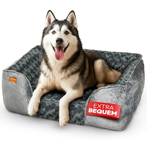 BOUCHABEL Komfortables Hundebett aus Memory-Schaum – Hundesofa, Hundekissen, Waschbar, rutschfest, Weich und Gemütlich – Perfekt für Kleine bis Große Hunde BOUCHABEL Komfortables Hundebett aus Memory-Schaum – Hundesofa, Hundekissen, Waschbar, rutschfest, Weich und Gemütlich – Perfekt für Kleine bis Große Hunde von BOUCHABEL
