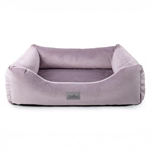BOUTIQUE ZOO Exclusive Hundebett | Hundeliege, Hundekörbchen mit Kissen | Hundesofa für kleine und mittlere Hunde | Große: M - 75 x 66 x 20 cm | Farbe: Velvet Rosa BOUTIQUE ZOO Exclusive Hundebett | Hundeliege, Hundekörbchen mit Kissen | Hundesofa für kleine und mittlere Hunde | Große: M - 75 x 66 x 20 cm | Farbe: Velvet Rosa von BOUTIQUE ZOO