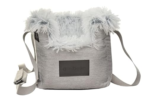 BOUTIQUE ZOO Hunde Armlehn Auto | Universal Autositz Waschbar Abriebfest, Autositz Hund für Mittelkonsol, Vordersitz, Beifahrersitz, Rückbank | Hundetasche, für Kleine Hunde | Farbe: Hellgrau BOUTIQUE ZOO Hunde Armlehn Auto | Universal Autositz Waschbar Abriebfest, Autositz Hund für Mittelkonsol, Vordersitz, Beifahrersitz, Rückbank | Hundetasche, für Kleine Hunde | Farbe: Hellgrau von BOUTIQUE ZOO