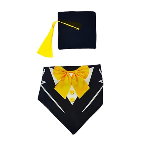 BOWTONG Graduierung Veranda Gans Outfits, Rasengans Kleidung, Abschluss und Outf, Goose Stoles Gown Cement Yard Goose von BOWTONG