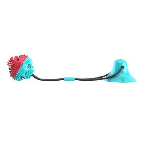 BOWTONG Kauspielzeug für Hunde mit Saugnapf, Trainingsspielzeug für Welpen, Futterspenderball, mittelgroßes Haustier-Seil, Zahnreinigung für kleine Spielzeuge BOWTONG Kauspielzeug für Hunde mit Saugnapf, Trainingsspielzeug für Welpen, Futterspenderball, mittelgroßes Haustier-Seil, Zahnreinigung für kleine Spielzeuge von BOWTONG