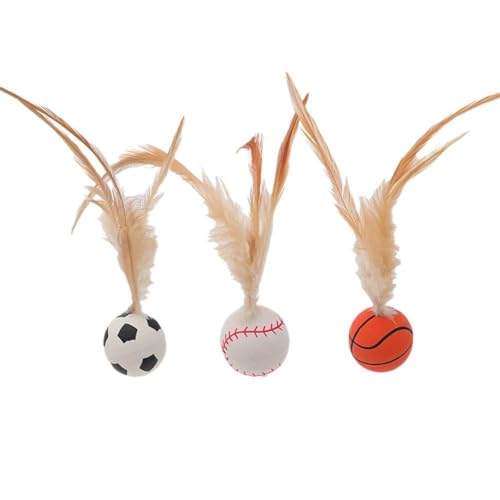 BOWTONG Spielzeugbälle, interaktive Spielzeugbälle für Indoor-Kätzchen, interaktives Spielzeug BOWTONG Spielzeugbälle, interaktive Spielzeugbälle für Indoor-Kätzchen, interaktives Spielzeug von BOWTONG