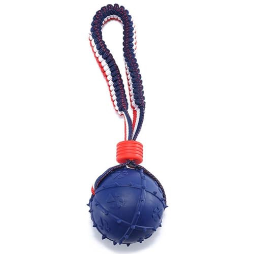 Hundespielzeug, federnder Gummiball, Kauspielzeug, Haustier-Hundespielzeug, Ball mit Schnur, interaktiv, X6E9, Spiele, Welpe für große Spielzeuge, Spielzeug für Hunde Hundespielzeug, federnder Gummiball, Kauspielzeug, Haustier-Hundespielzeug, Ball mit Schnur, interaktiv, X6E9, Spiele, Welpe für große Spielzeuge, Spielzeug für Hunde von BOWTONG