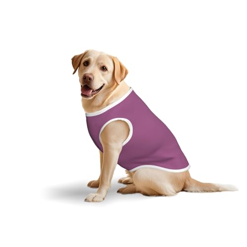 Einfarbige Hundekleidung für mittelgroße und große Hunde, weiche Baumwolle, Haustierkleidung für den täglichen Gebrauch, Spazierengehen, Größe L, Blau, Gelb Einfarbige Hundekleidung für mittelgroße und große Hunde, weiche Baumwolle, Haustierkleidung für den täglichen Gebrauch, Spazierengehen, Größe L, Blau, Gelb von BOXILTD
