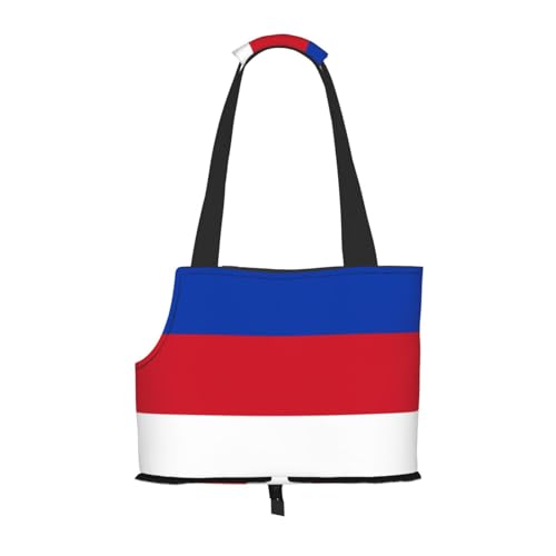 Flag of The Sorbs Hundetragetasche, Tragetasche für Haustiere, geeignet für Welpen, kleine Katzen im Freien, Schwarz Flag of The Sorbs Hundetragetasche, Tragetasche für Haustiere, geeignet für Welpen, kleine Katzen im Freien, Schwarz von BOXILTD