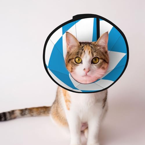 Flagge der Bayerischen Raute Variant Weiches Hundekegel Halsband, Depets Einstellbare Erholung Haustier Kegel E-Halsband für Katzen Kätzchen Kaninchen, bequemes elisabethanisches Halsband Flagge der Bayerischen Raute Variant Weiches Hundekegel Halsband, Depets Einstellbare Erholung Haustier Kegel E-Halsband für Katzen Kätzchen Kaninchen, bequemes elisabethanisches Halsband von BOXILTD