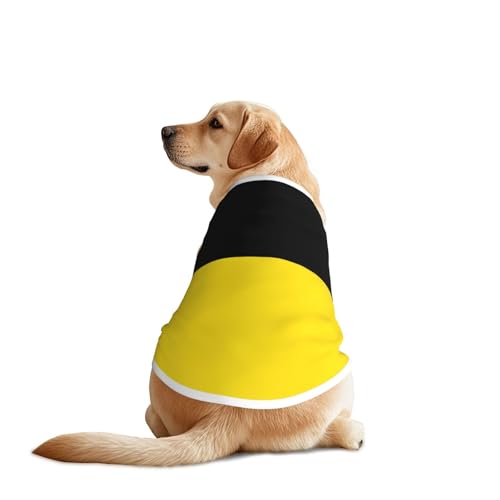 Flagge von Baden-Württemberg Hunde-Shirt, leicht, dehnbar, für mittelgroße und große Rassen, für Spaziergänge, Outdoor-Aktivitäten Flagge von Baden-Württemberg Hunde-Shirt, leicht, dehnbar, für mittelgroße und große Rassen, für Spaziergänge, Outdoor-Aktivitäten von BOXILTD