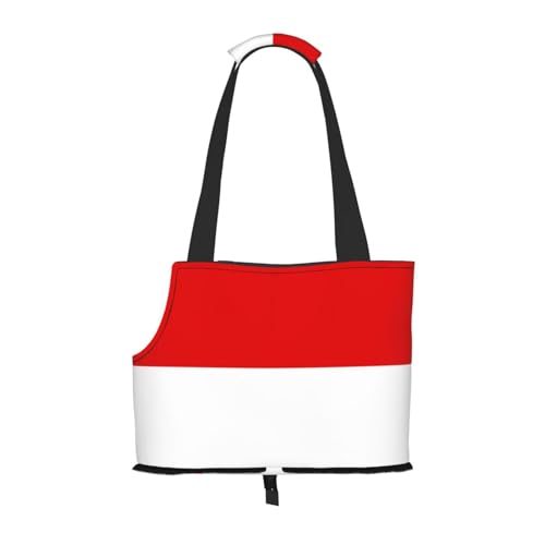 Flagge von Hessen Hundetrage und Katzentragetasche, geeignet für Welpen, kleine Katzen im Freien, Schwarz Flagge von Hessen Hundetrage und Katzentragetasche, geeignet für Welpen, kleine Katzen im Freien, Schwarz von BOXILTD