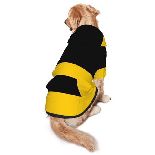 Hunde-Kapuzenpullover Flagge des Kantons Sachsen-Anhalt – Hunde-Kapuzenpullover für mittelgroße & große Hunde – stilvolles Haustier-Sweatshirt mit Tasche und Loch für die Leine Hunde-Kapuzenpullover Flagge des Kantons Sachsen-Anhalt – Hunde-Kapuzenpullover für mittelgroße & große Hunde – stilvolles Haustier-Sweatshirt mit Tasche und Loch für die Leine von BOXILTD
