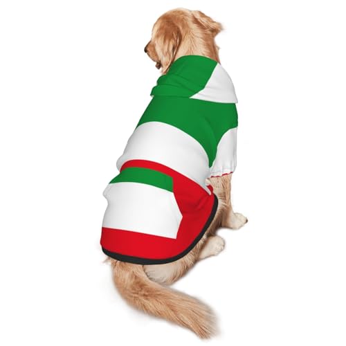 Hunde-Kapuzenpullover mit Flagge von Nordrhein-Westfalen – Hunde-Kapuzenpullover für mittelgroße und große Hunde – stilvolles Haustier-Sweatshirt mit Tasche und Loch für die Leine Hunde-Kapuzenpullover mit Flagge von Nordrhein-Westfalen – Hunde-Kapuzenpullover für mittelgroße und große Hunde – stilvolles Haustier-Sweatshirt mit Tasche und Loch für die Leine von BOXILTD