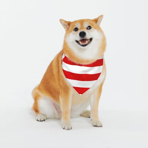 Hundehalstücher mit Bremen-Flagge, verstellbar, für kleine bis große Hunde, Welpen, Katzen, Schwarz Hundehalstücher mit Bremen-Flagge, verstellbar, für kleine bis große Hunde, Welpen, Katzen, Schwarz von BOXILTD