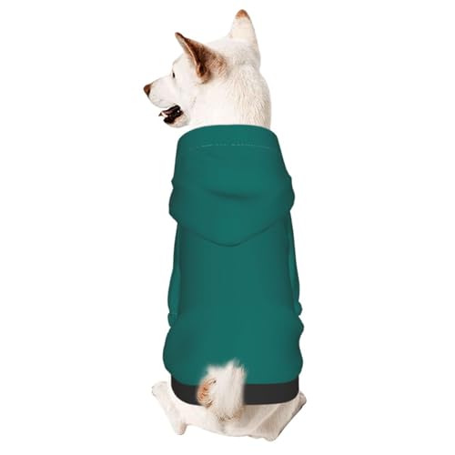 Hundekleidung für kleine Hunde, niedlicher Kapuzenpullover für kleine und mittelgroße Hunde, Katzen, Naturgrün Hundekleidung für kleine Hunde, niedlicher Kapuzenpullover für kleine und mittelgroße Hunde, Katzen, Naturgrün von BOXILTD