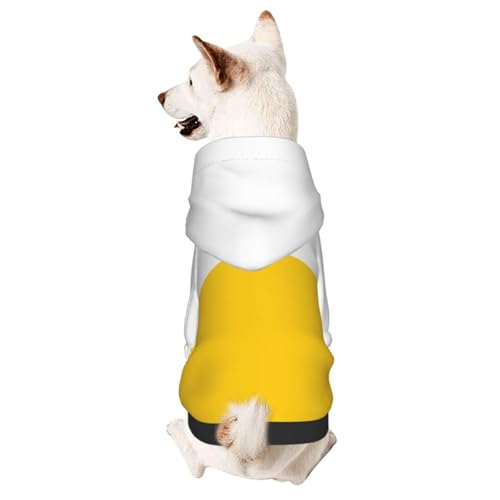 Hundekleidung für kleine Hunde mit Schlesien-Flagge, niedlicher Kapuzenpullover für kleine und mittelgroße Hunde und Katzen Hundekleidung für kleine Hunde mit Schlesien-Flagge, niedlicher Kapuzenpullover für kleine und mittelgroße Hunde und Katzen von BOXILTD