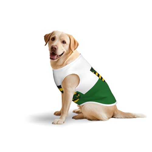 Hundekleidung mit Sachsenflagge für mittelgroße und große Hunde, weiche Baumwolle, Haustierkleidung für den täglichen Gebrauch, Spazierengehen, Größe L, Blau, Gelb Hundekleidung mit Sachsenflagge für mittelgroße und große Hunde, weiche Baumwolle, Haustierkleidung für den täglichen Gebrauch, Spazierengehen, Größe L, Blau, Gelb von BOXILTD