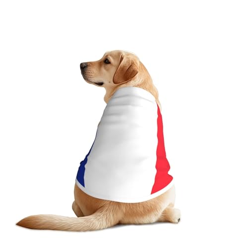 Hundeweste mit französischer Flagge, leicht, dehnbar, für mittelgroße und große Rassen, für Spaziergänge, Outdoor-Aktivitäten Hundeweste mit französischer Flagge, leicht, dehnbar, für mittelgroße und große Rassen, für Spaziergänge, Outdoor-Aktivitäten von BOXILTD