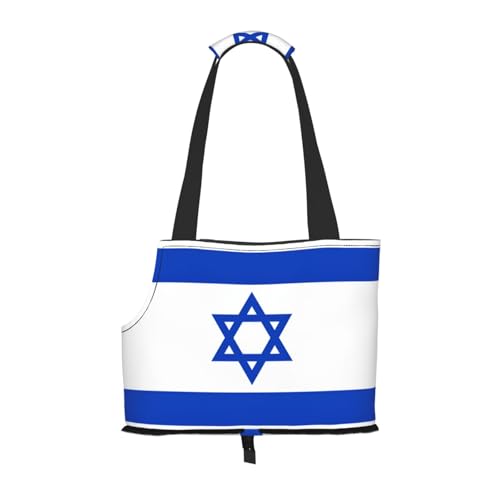 Israelische Flagge Hund und Katze Sling Carrier - Haustier-Tragetasche, geeignet für Welpen, kleine Katzen im Freien, Schwarz Israelische Flagge Hund und Katze Sling Carrier - Haustier-Tragetasche, geeignet für Welpen, kleine Katzen im Freien, Schwarz von BOXILTD