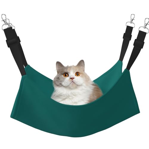Natürliche grüne Haustierhängematte für Katzen - Perfekte Katzenfensterhängematte für große Katzen, Frettchen, Kaninchen & Kleintiere, Schwarz Natürliche grüne Haustierhängematte für Katzen - Perfekte Katzenfensterhängematte für große Katzen, Frettchen, Kaninchen & Kleintiere, Schwarz von BOXILTD