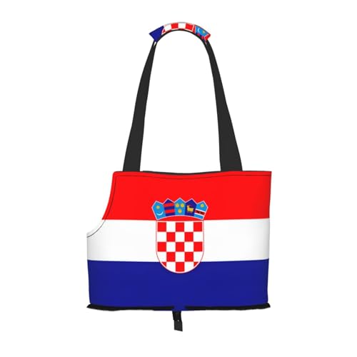 Republik Kroatien Flagge Hund und Katze Sling Carrier - Haustier Tragetasche, Geeignet für Welpen, Kleine Katzen Outdoor, Schwarz Republik Kroatien Flagge Hund und Katze Sling Carrier - Haustier Tragetasche, Geeignet für Welpen, Kleine Katzen Outdoor, Schwarz von BOXILTD