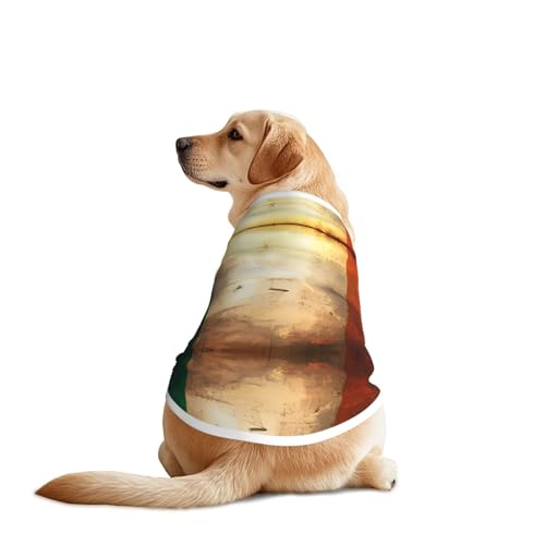 Retro-Hunde-Shirt, Irische Flagge, leicht, dehnbar, für mittelgroße und große Rassen, zum Spazierengehen, für Outdoor-Aktivitäten Retro-Hunde-Shirt, Irische Flagge, leicht, dehnbar, für mittelgroße und große Rassen, zum Spazierengehen, für Outdoor-Aktivitäten von BOXILTD