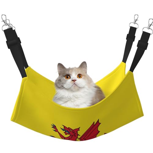 Somerset County Flag Haustierhängematte für Katzen - Perfekte Katzenfensterhängematte für große Katzen, Frettchen, Kaninchen & Kleintiere, Schwarz Somerset County Flag Haustierhängematte für Katzen - Perfekte Katzenfensterhängematte für große Katzen, Frettchen, Kaninchen & Kleintiere, Schwarz von BOXILTD