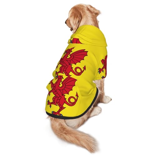 Somerset County Flag Hunde-Kapuzenpullover – Hunde-Kapuzenpullover für mittelgroße und große Hunde – stilvolles Haustier-Sweatshirt mit Tasche und Loch für die Leine Somerset County Flag Hunde-Kapuzenpullover – Hunde-Kapuzenpullover für mittelgroße und große Hunde – stilvolles Haustier-Sweatshirt mit Tasche und Loch für die Leine von BOXILTD