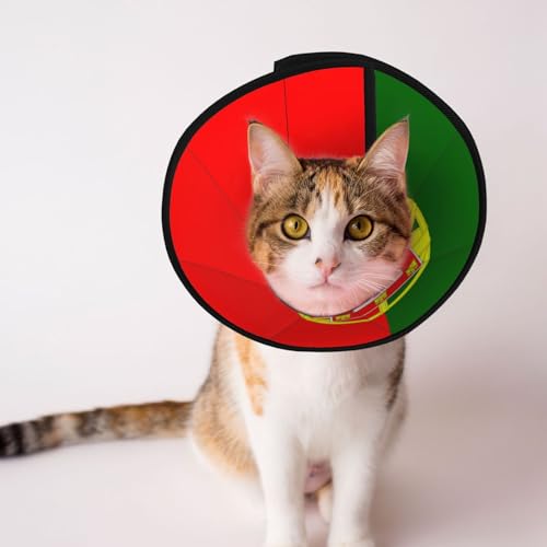 Weiches Hundehalsband mit Flagge von Portugal, Depets, verstellbar, für Katzen, Kätzchen, Kaninchen, bequemes elisabethanisches Halsband Weiches Hundehalsband mit Flagge von Portugal, Depets, verstellbar, für Katzen, Kätzchen, Kaninchen, bequemes elisabethanisches Halsband von BOXILTD