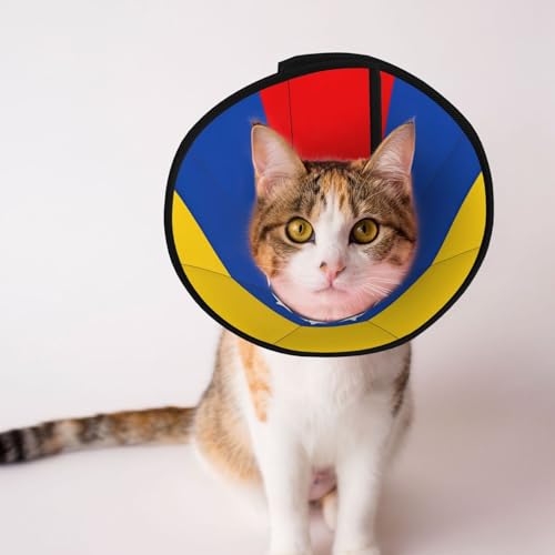 Weiches Hundehalsband mit Flagge von Venezuela, Depets verstellbare Genesung, Haustier-Kegel, E-Halsband für Katzen, Kätzchen, Kaninchen, bequemes elisabethanisches Halsband Weiches Hundehalsband mit Flagge von Venezuela, Depets verstellbare Genesung, Haustier-Kegel, E-Halsband für Katzen, Kätzchen, Kaninchen, bequemes elisabethanisches Halsband von BOXILTD