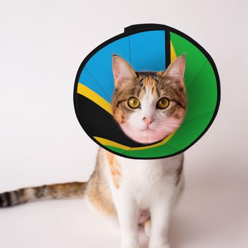Weiches Hundehalsband mit Tansania-Flagge, Depets verstellbare Genesung, Haustier-Kegel, E-Halsband für Katzen, Kätzchen, Kaninchen, bequemes elisabethanisches Halsband Weiches Hundehalsband mit Tansania-Flagge, Depets verstellbare Genesung, Haustier-Kegel, E-Halsband für Katzen, Kätzchen, Kaninchen, bequemes elisabethanisches Halsband von BOXILTD
