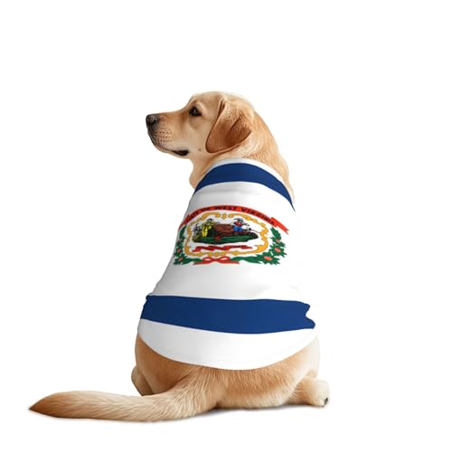 West Virginia Hunde-Shirt, leicht, dehnbar, für mittelgroße und große Rassen, für Spaziergänge, Outdoor-Aktivitäten West Virginia Hunde-Shirt, leicht, dehnbar, für mittelgroße und große Rassen, für Spaziergänge, Outdoor-Aktivitäten von BOXILTD
