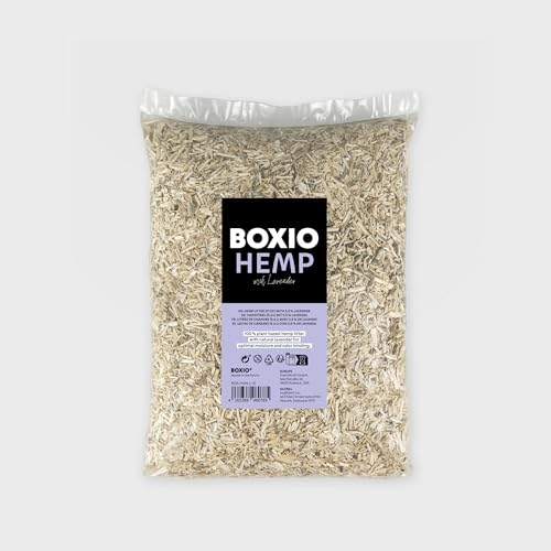 BOXIO - Hemp Lavendel: 5,6l Geruchsneutralisierer - Ideal für Campingtoilette, Trenntoilette und Komposttoilette Aber auch als Hasenstreu für Hamster, Kleintierstreu oder Einstreu Kaninchen BOXIO - Hemp Lavendel: 5,6l Geruchsneutralisierer - Ideal für Campingtoilette, Trenntoilette und Komposttoilette Aber auch als Hasenstreu für Hamster, Kleintierstreu oder Einstreu Kaninchen von BOXIO