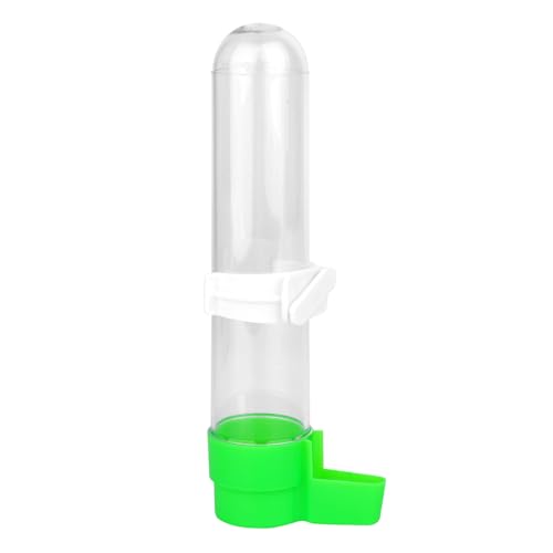 BOXOB Vogelwasserspender, Automatischer Vogelwasserspender Auslaufsicherer Futterspender für Hängende Käfige Behälter für Wachtel Papagei Sittich von BOXOB