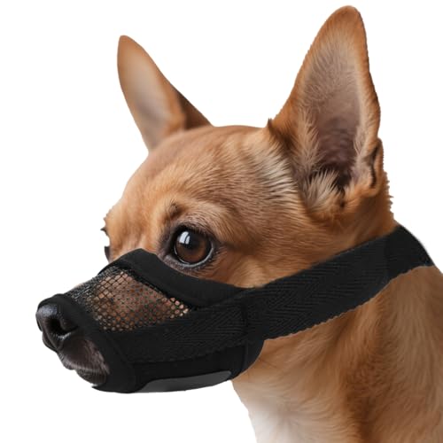 BOXOB Weicher Netzgewebe maulkorb für Hunde klein, atmungsaktiv bequem Mundschutz verstellbar Maulkorb Hunde zur Verhinderung von Beißen Bellen und Kauen für die Tierpflege das Training und Ausflüge BOXOB Weicher Netzgewebe maulkorb für Hunde klein, atmungsaktiv bequem Mundschutz verstellbar Maulkorb Hunde zur Verhinderung von Beißen Bellen und Kauen für die Tierpflege das Training und Ausflüge von BOXOB